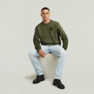 Снимка на G-STAR МЪЖКИ СУИТШЪРТ SUNFADED SWEATER В SHADOW OLIVE GD 5
