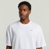 Picture of G-STAR MEN'S WOVEN MIX LOOSE T-SHIRT IN WHITE 3