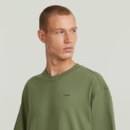 Picture of G-STAR MEN'S WOVEN MIX LOOSE T-SHIRT IN FOUR LEAF CLOVER 3
