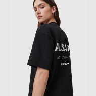 Снимка на ALLSAINTS ДАМСКИ ТОП UNDERGROUND ETTA T-SHIRT В ЧЕРНО 4