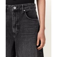 Снимка на ALLSAINTS ДАМСКИ ДЕНИМ PAYTON CROPPED BARREL LEG JEANS В ЧЕРНО 3