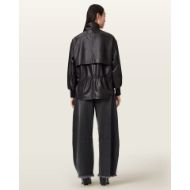 Снимка на ALLSAINTS ДАМСКИ ДЕНИМ PAYTON CROPPED BARREL LEG JEANS В ЧЕРНО 6