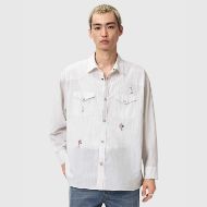 Снимка на ALLSAINTS МЪЖКА РИЗА PORTMAN LONG SLEEVE SHIRT В БЯЛО 1
