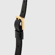 Picture of ALLSAINTS WOMEN'S MARLO LEATHER CROSSBODY BAG IN BLACK 4