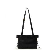 Picture of ALLSAINTS WOMEN'S MARLO LEATHER CROSSBODY BAG IN BLACK 7