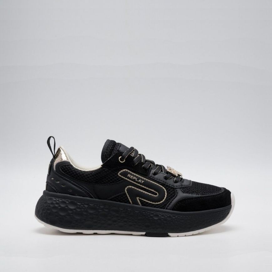Снимка на REPLAY ДАМСКИ СПОРТНИ ОБУВКИ  SISTER EMELI LUXE SNEAKERS В ЧЕРНО
