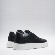 Picture of REPLAY MEN'S NOTTING FUTURE LEATHER SNEAKERS IN BLACK 3