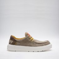Picture of REPLAY MEN'S ALCYON 2 TEX MOCCASINS IN BEIGE 1