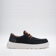 Picture of REPLAY MEN'S ALCYON 2 SUEDE MOCCASINS IN NAVY 1