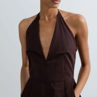 Снимка на REPLAY ДАМСКА РОКЛЯ LONG TWILL STRETCH DRESS WITH DARTS В ЛИЛАВО 5