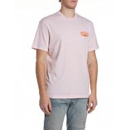 Picture of REPLAY MEN'S BEACH JALAMAGO JERSEY T-SHIRT IN PALE PINK 1