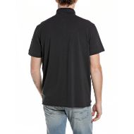 Picture of REPLAY MEN'S COTTON PIQUÉ POLO-SHIRT WITH EMBROIDERY IN BLACKBOARD 2