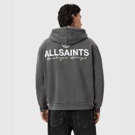 Picture of ALLSAINTS MEN'S EMBLEM OTH HOODIE IN WASHED BLACK 2