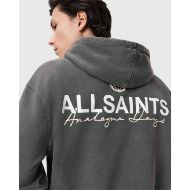 Picture of ALLSAINTS MEN'S EMBLEM OTH HOODIE IN WASHED BLACK 3