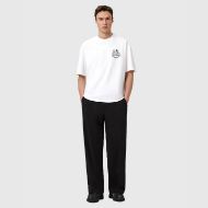 Picture of ALLSAINTS MEN'S HALLA WIDE LEG TROUSERS IN BLACK 4