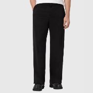 Picture of ALLSAINTS MEN'S HALLA WIDE LEG TROUSERS IN BLACK 1