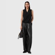 Picture of ALLSAINTS WOMEN'S ADALINE TOP IN BLACK 6