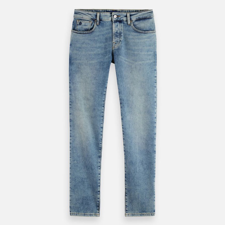 Снимка на SCOTCH&SODA МЪЖКИ ДЕНИМ CORE RALSTON IN ORGANIC COTTON – AQUA BLUE