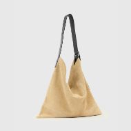 Picture of ALLSAINTS WOMEN'S ASHA SUEDE SHOULDER BAG IN SAHARA WHITE 2