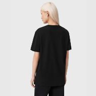 Picture of ALLSAINTS WOMEN'S ZAYA BOYFRIEND T-SHIRT IN BLACK 2