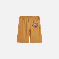 Снимка на SCOTCH&SODA МЪЖКИ БЕРМУДИ EMBROIDERED LINEN BLEND WIDE FIT В КАФЯВО 2