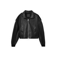 Снимка на ALLSAINTS ДАМСКО КОЖЕНО ЯКЕ LOWDEN LEATHER JACKET В ЧЕРНО 9