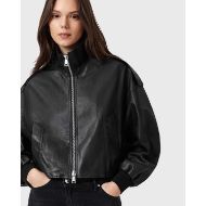 Снимка на ALLSAINTS ДАМСКО КОЖЕНО ЯКЕ LOWDEN LEATHER JACKET В ЧЕРНО 4