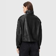 Снимка на ALLSAINTS ДАМСКО КОЖЕНО ЯКЕ LOWDEN LEATHER JACKET В ЧЕРНО 2
