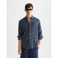Снимка на SCOTCH&SODA МЪЖКА РИЗА STRIPED CRINKLE STRUCTURE REGULAR FIT В КОМБИНАЦИЯ 4