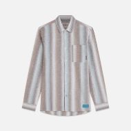 Снимка на SCOTCH&SODA МЪЖКА РИЗА SHADOW STRIPED LINEN BLEND В КОМБИНАЦИЯ 1