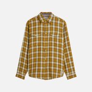 Снимка на SCOTCH&SODA МЪЖКА РИЗА DOUBLE CLOTH CHECK RELAXED-FIT В ЖЪЛТО 1
