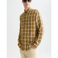 Снимка на SCOTCH&SODA МЪЖКА РИЗА DOUBLE CLOTH CHECK RELAXED-FIT В ЖЪЛТО 6