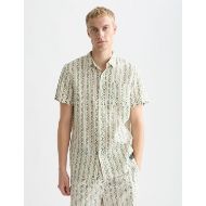 Снимка на SCOTCH&SODA МЪЖКА РИЗА PRINTED LINEN REGULAR FIT SHORT-SLEEVED В СВЕТЛОБЕЖОВО 4
