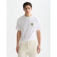 Снимка на SCOTCH&SODA МЪЖКА БЛУЗА FRONT AND BACK ARTWORK RELAXED-FIT В БЯЛО 4