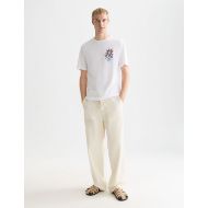 Снимка на SCOTCH&SODA МЪЖКА БЛУЗА FRONT AND BACK ARTWORK REGULAR FIT В БЯЛО 7