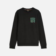 Снимка на SCOTCH&SODA МЪЖКИ СУИТШЪРТ FRONT AND BACK ARTWORK REGULAR FIT В ЧЕРНО 1