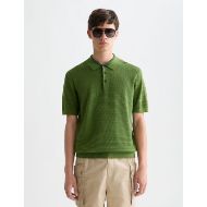 Снимка на SCOTCH&SODA МЪЖКА БЛУЗА STRUCTURED KNITTED REGULAR FIT POLO В ЗЕЛЕНО 4