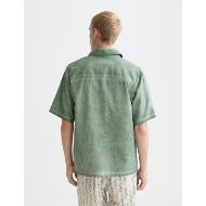 Снимка на SCOTCH&SODA МЪЖКА РИЗА WASHED COTTON RELAXED-FIT SHORT-SLEEVED В ЗЕЛЕНО 5