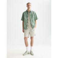 Снимка на SCOTCH&SODA МЪЖКА РИЗА WASHED COTTON RELAXED-FIT SHORT-SLEEVED В ЗЕЛЕНО 7