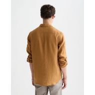 Снимка на SCOTCH&SODA МЪЖКА РИЗА SEASONAL CORE LINEN REGULAR FIT В CATHAY SPICE 5