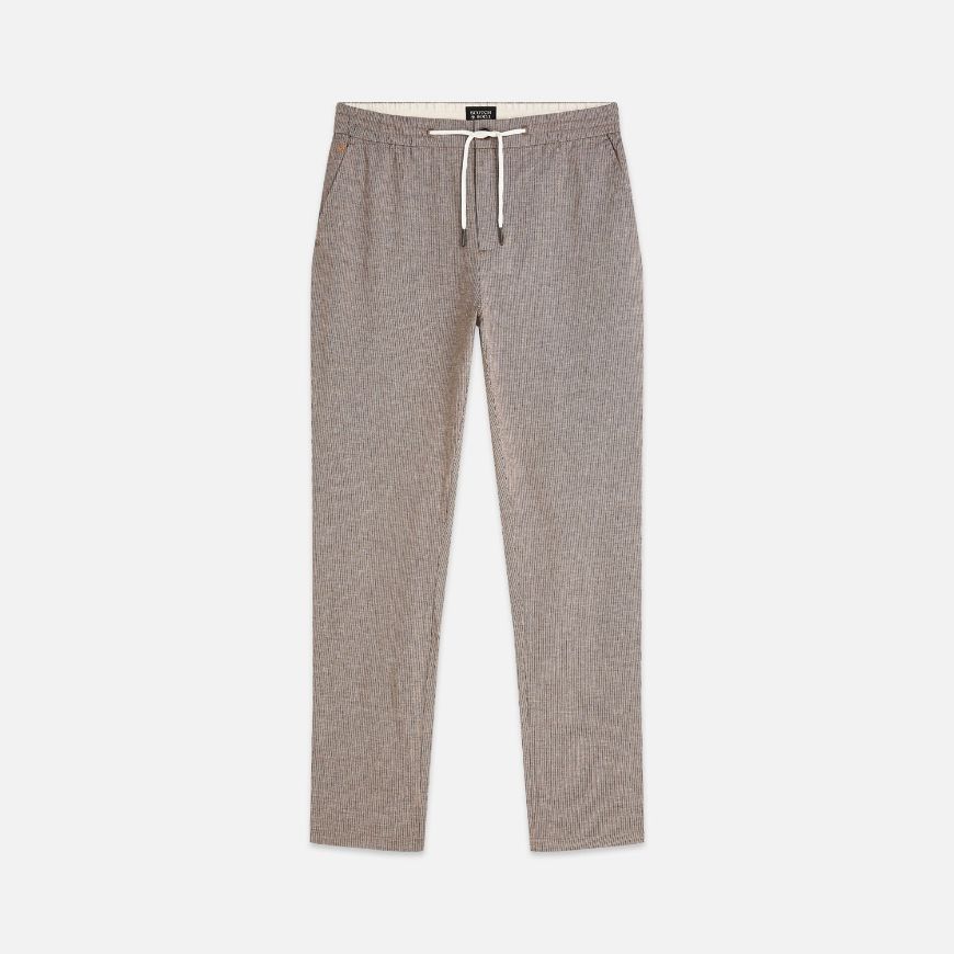 Снимка на SCOTCH&SODA МЪЖКИ ПАНТАЛОН WARREN YARN-DYED COTTON/LINEN REGULAR STRAIGHT FIT В БЕЖОВО