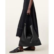 Picture of ALLSAINTS WOMEN'S ASHA LEATHER SHOULDER BAG IN BLACK 3