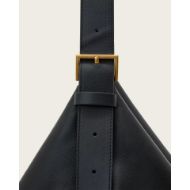 Picture of ALLSAINTS WOMEN'S ASHA LEATHER SHOULDER BAG IN BLACK 4