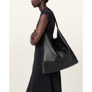 Picture of ALLSAINTS WOMEN'S ASHA LEATHER SHOULDER BAG IN BLACK 6