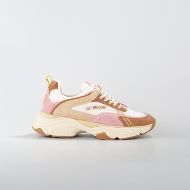 Снимка на LOVE MOSCHINO ДАМСКИ СПОРТНИ ОБУВКИ STARDUST В БЕЖОВО/РОЗОВО 1