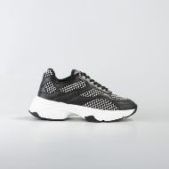 Picture of LOVE MOSCHINO WOMEN'S SNEAKERS STARDUST IN BLACK 1