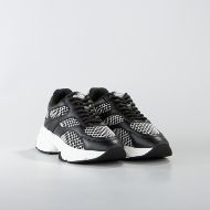 Picture of LOVE MOSCHINO WOMEN'S SNEAKERS STARDUST IN BLACK 2