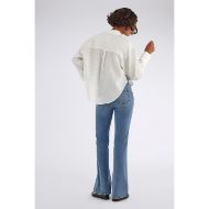 Снимка на GAS ДАМСКА РИЗА KIMBERLY CROPPED ST58 BLACK+SNOW WHITE 3