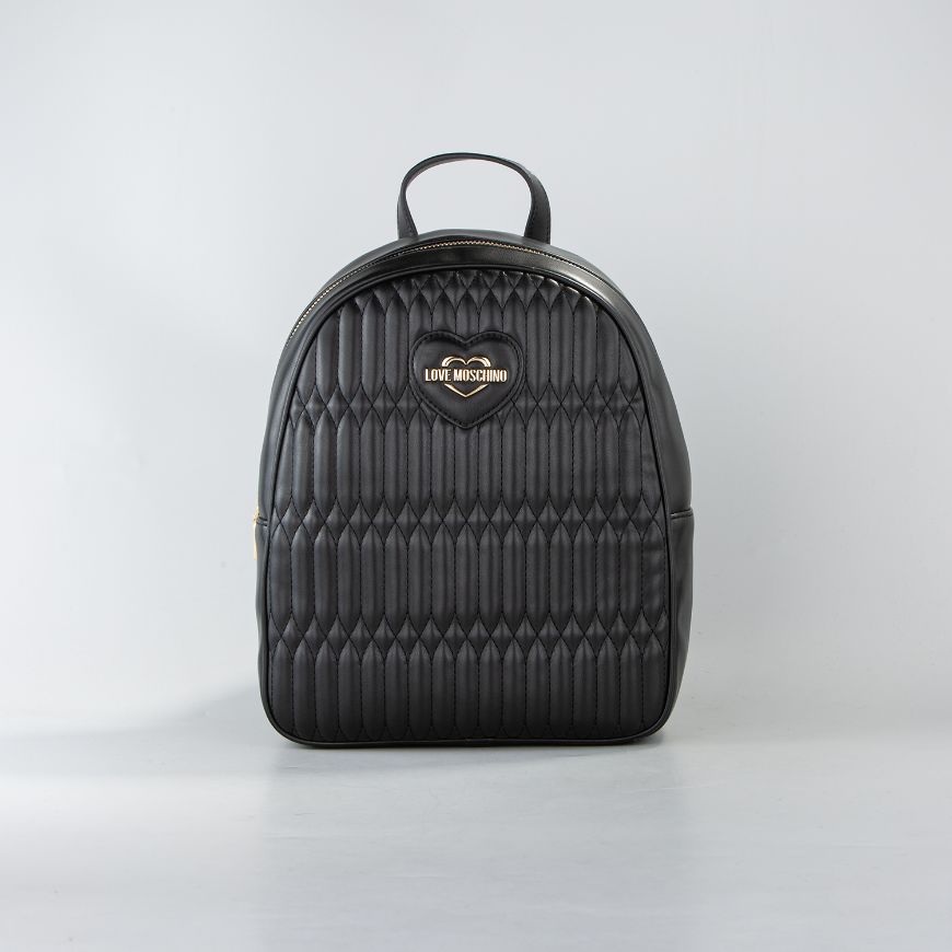 Picture of LOVE MOSCHINO WOMEN'S BACKPACK BUBBLY LOVE IN BLACK