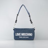 Снимка на LOVE MOSCHINO ДАМСКА ЧАНТА ЗА РАМО DENIM SIGNATURE LOVE 1